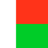मेडागास्कर flag